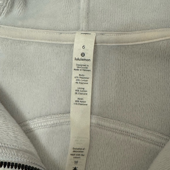 LULUEMON Scuba Full-Zip Hoodie Plush - Picture 4 of 4